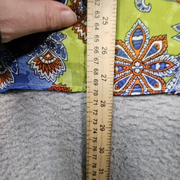 Belle by Kim Gravel Tank Cardigan Set Sz 2X Paisley Boho Travel Coastal Resort - Picture 9 of 16